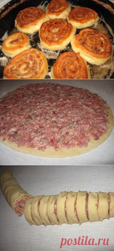 Как приготовить шанежки с мясом! - рецепт, ингредиенты и фотографии