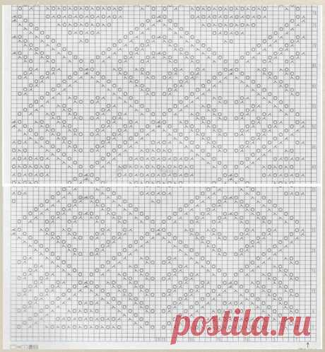 Яркие узоры для вязания из модных журналов | ХОББИ (вязание спицами) и другие РАЗВЛЕЧЕНИЯ | Дзен