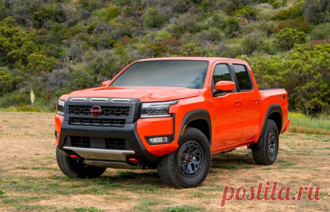 Обновленный среднеразмерный грузовик Nissan Frontier 2025