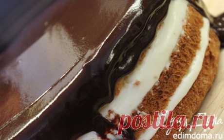 Бостонский кремовый торт (Boston cream pie) | Кулинарные рецепты от «Едим дома!»