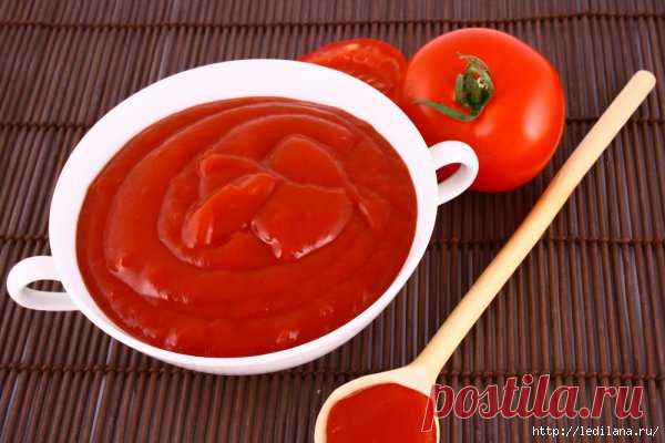 Делаем вкусный кетчуп.