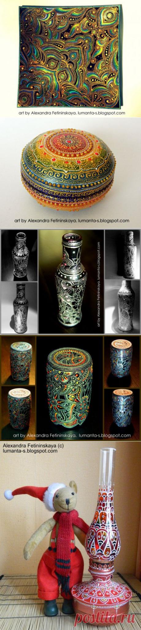 (+1) - Точечная роспись Александры Фетининской | СДЕЛАЙ САМ!