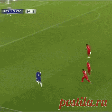 Красота от Педро в матче с Зальцбургом 🏻