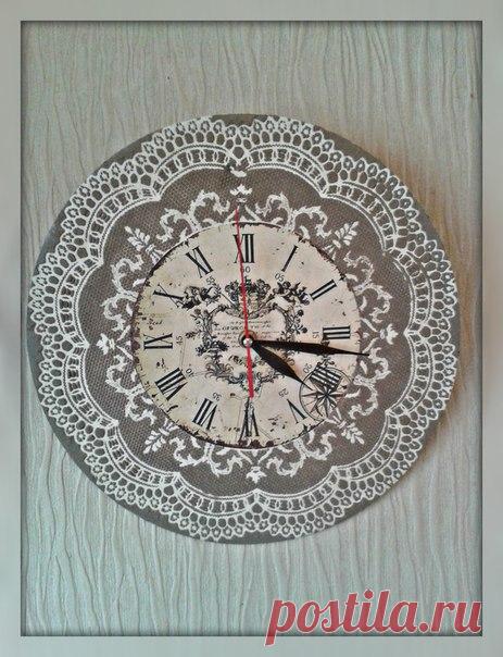"Ажурные часы"