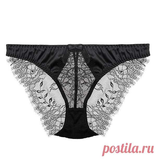 Maison Close Villa Сатин трусики | Бикини | Journelle