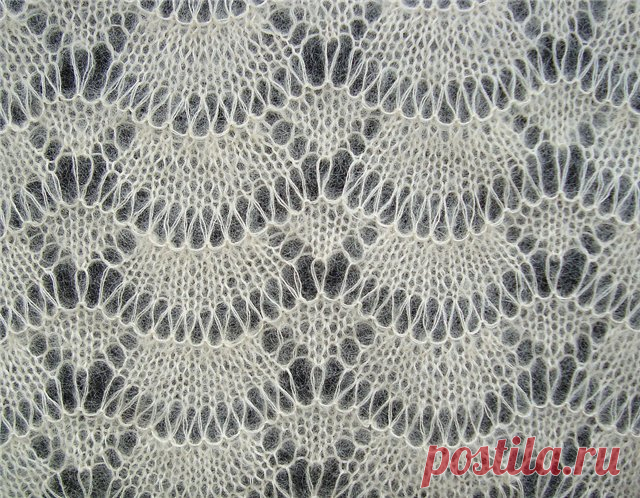 Берет вязанный спицами: аранами и английской резинкой