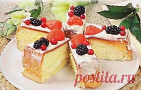 Очень вкусное, нежное, мягкое и тающее во рту пирожное. Даже дети его приготовят! — Сад Заготовка