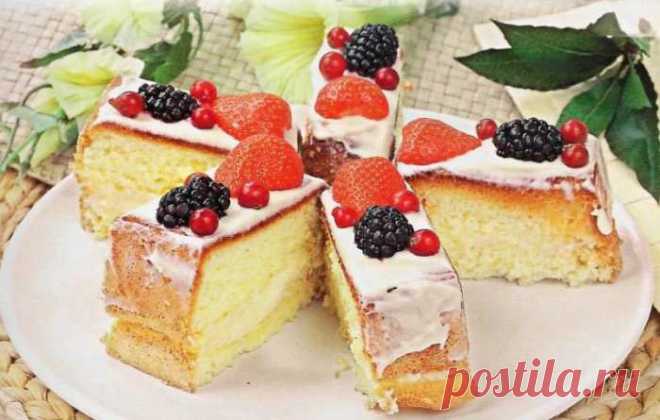 Очень вкусное, нежное, мягкое и тающее во рту пирожное. Даже дети его приготовят! — Сад Заготовка