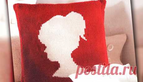 Чехол для подушки | Loveknitting.ru