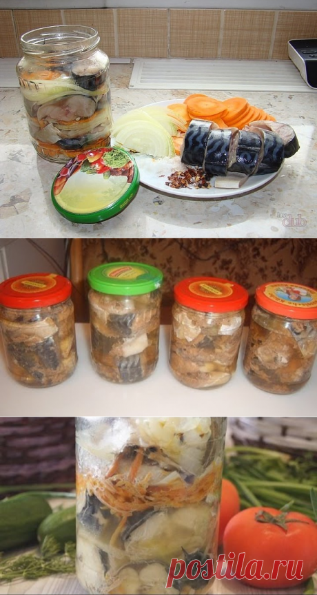 СКУМБРИЯ В БАНКЕ В ДУХОВКЕ 
Быстро, Просто и Восхитительно Вкусно!