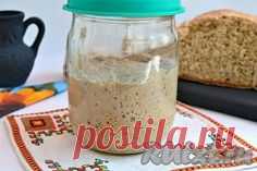 ЗАКВАСКА ИЗ РЖАНОЙ МУКИ