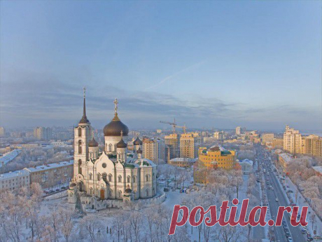 Воронеж Центральный р-н. Благовещенский Собор.