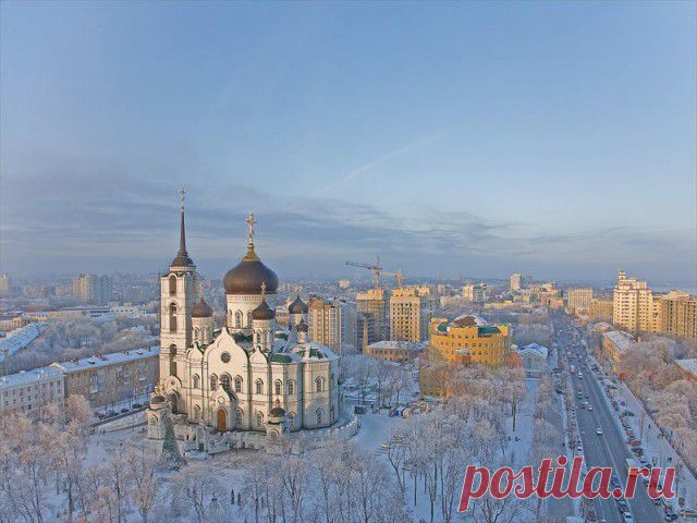 Воронеж Центральный р-н. Благовещенский Собор.