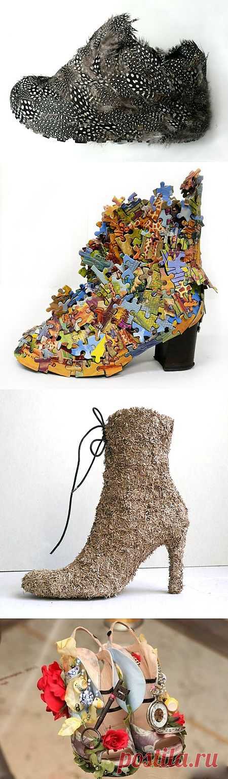креативные туфли (Юлия wolfj) / Обувь / Модный сайт о стильной переделке одежды и интерьера