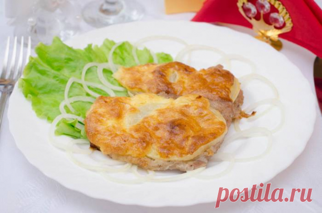 Мясо под сыром - пошаговый рецепт с фото / Простые рецепты