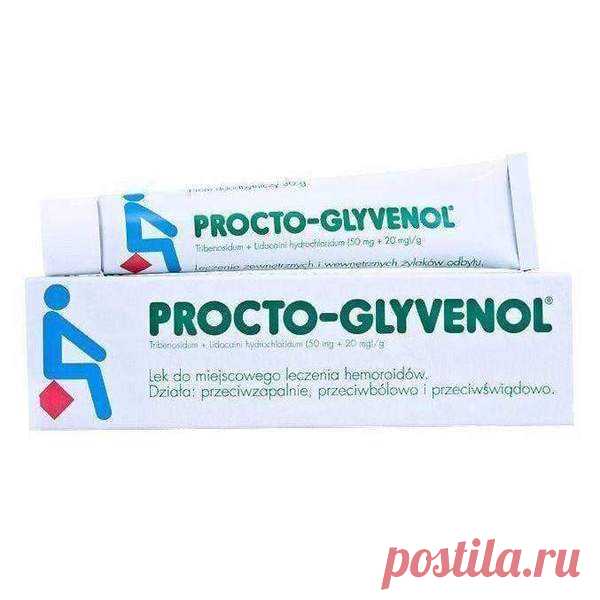 Procto-GLYVENOL cream 30g IR, ointment for hemorrhoids Procto-glyvenol cream - UK Procto-GLYVENOL cream 30g IR, ointment for hemorrhoids I online shopping from Recordati