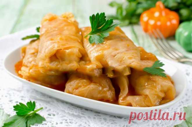 Как приготовить постные голубцы с грибами :: Кулинарные рецепты