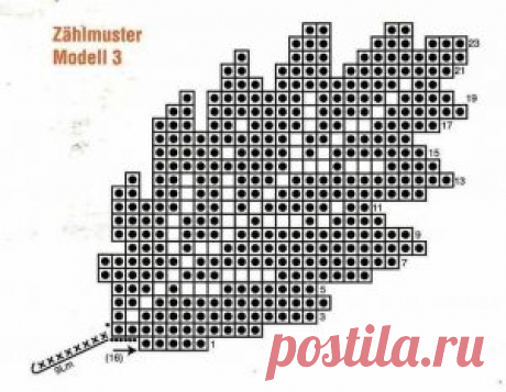 (+2) Дубовый, кленовый лист (вязание крючком, схемы)