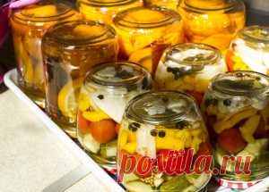 Овощной салат на зиму