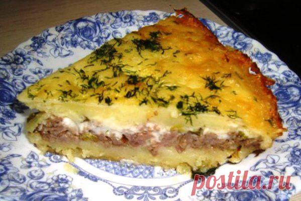 Фантастически вкусная картофельная запеканка с фаршем!
"Картофельная запеканка" Рецепт здесь...