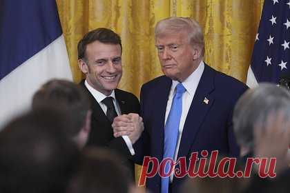 Макрон поддержал план Трампа по Газе
