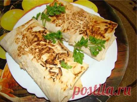 Шаурма по-домашнему - пошаговый рецепт с