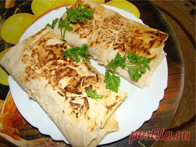 Шаурма по-домашнему - пошаговый рецепт с