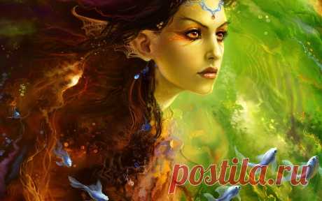 Скачать Русалки Фэнтези изображение в разрешении 1920x1200