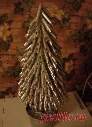 Как сделать елку из макарон своими руками