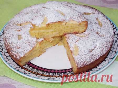 Шарлотка с яблоками — Сад Заготовка
