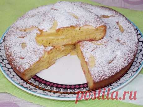 Шарлотка с яблоками — Сад Заготовка