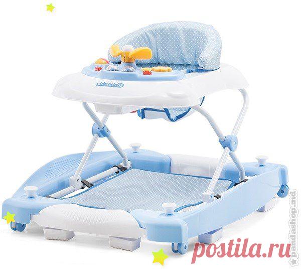 Chipolino Helly Light Blue Ходунки Chipolino в Молдове и Кишиневе, купить Ходунки, цены, фотографии, отзывы, в кредит