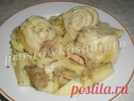 Штрудли с мясом. Тесто на штрудли | Готовим вместе! Просто и вкусно!