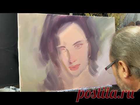 Черно-белое портрет