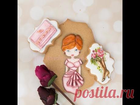 How to Decorate Dimensional Haute Couture Cookies 👗👝👠