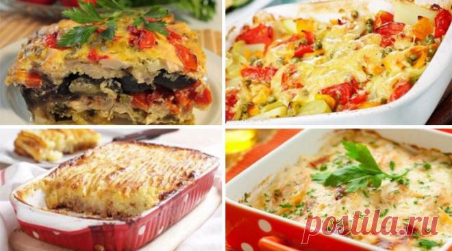 Запеканки к ужину. 10 бесподобных рецептов 1. КАРТОФЕЛЬНАЯ ЗАПЕКАНКА С ФАРШЕМ Ингредиенты картофель 500-700 гр. мясной фарш 500-700 гр. две средних луковицы 100 гр. твёрдого сыра или сметаны 50 г. сливочного масла помидоры соль,...