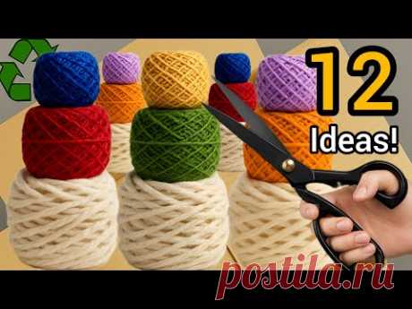 12 Charming Macrame Yarn Ideas for Storage Baskets🧺/Stylish Home Decor Ideas💫