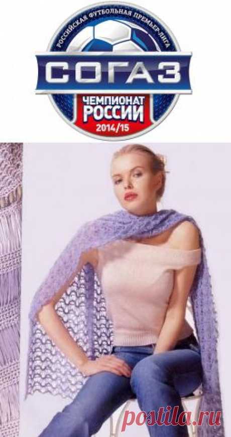 Много много палантинов крючком