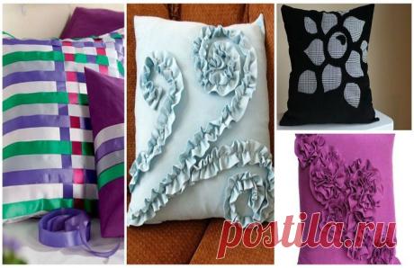 Чехол на подушку: 4 простых мастер-класса - Ladiesvenue