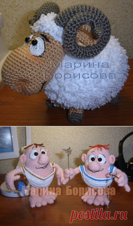Все РукоТворчество: Все знаки зодиака вязаные крючком. Описания