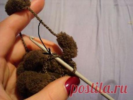 Knitting-Info.Forum -> Мастер-класс-вязание из пряжи пом-пон