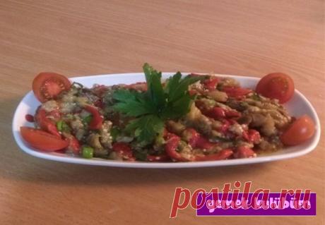 Közlenmiş Patlıcan Salatası tarifi