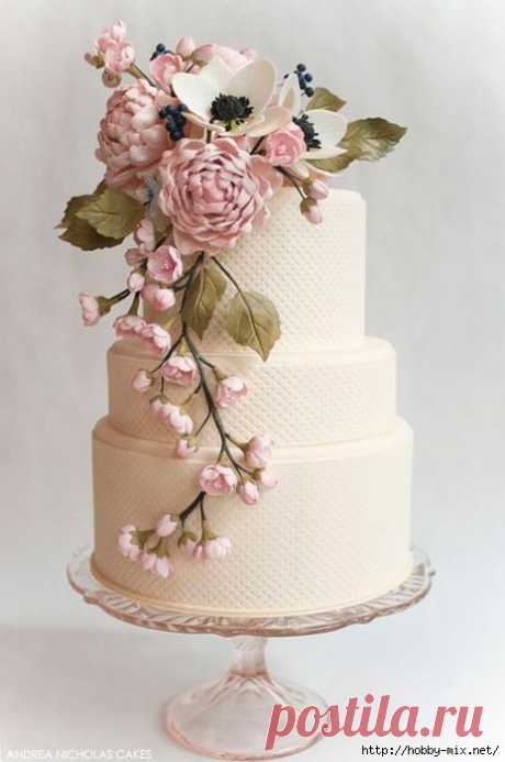 Сказочно красивые торты с cake blog и некоторые хитрости оформления с МК.