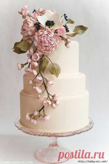 Сказочно красивые торты с cake blog и некоторые хитрости оформления с МК.