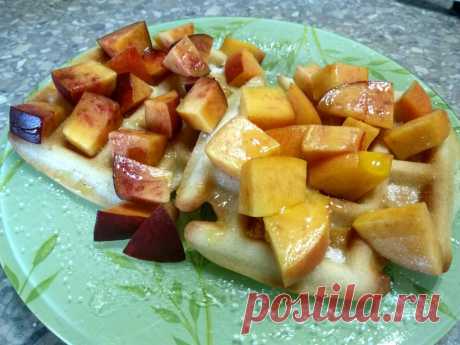 Постные вафли.