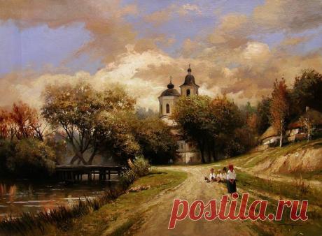 Реалистичные сцены бытовой жизни украинцев прошлого от Юрия Журки