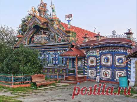 Удивительный дом в селе Кунара