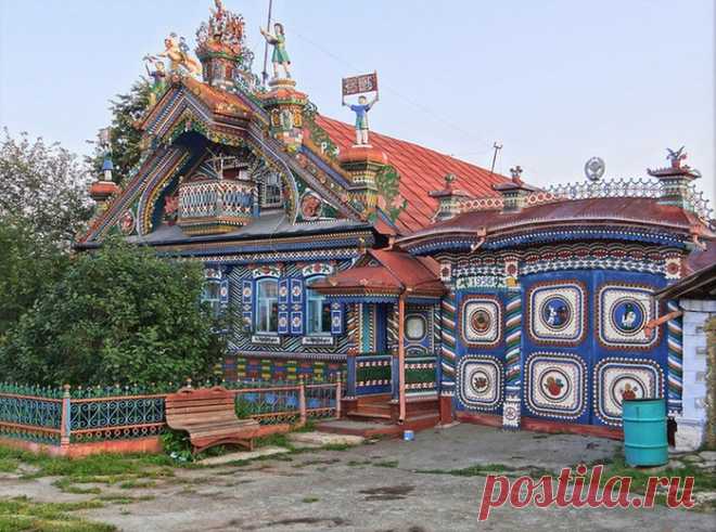 Удивительный дом в селе Кунара