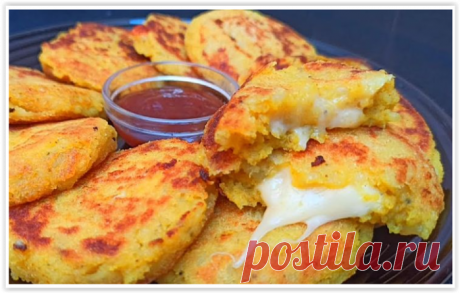 Сырные картофельные оладьи: сочность в каждом кусочке!