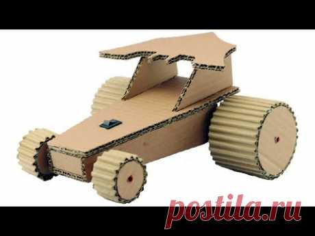 How to Make Car for Kids Using Cardboard - Amazing DIY Batman Car
